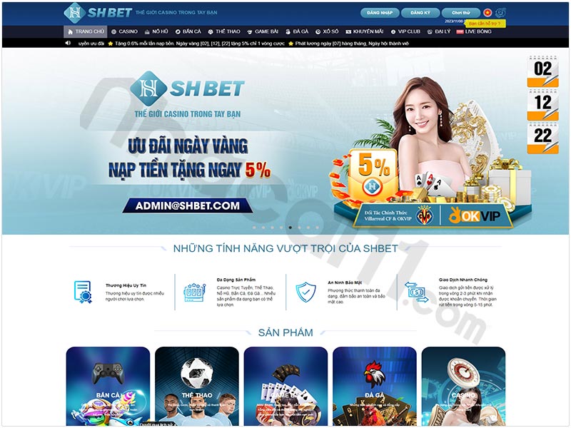SHBet - Web cá cược bóng đá trực tuyến tin cậy