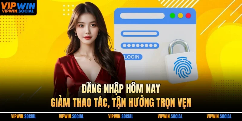 Đăng nhập hôm nay giảm thao tác, tận hưởng trọn vẹn