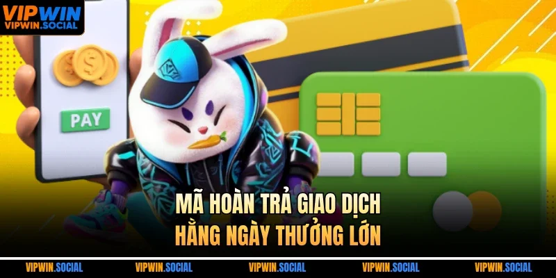 Mã hoàn trả giao dịch hằng ngày thưởng lớn