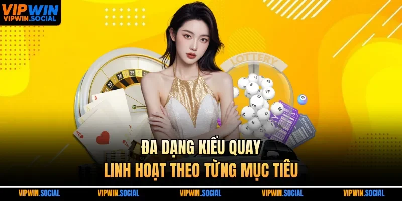 Đa dạng kiểu quay, linh hoạt theo từng mục tiêu